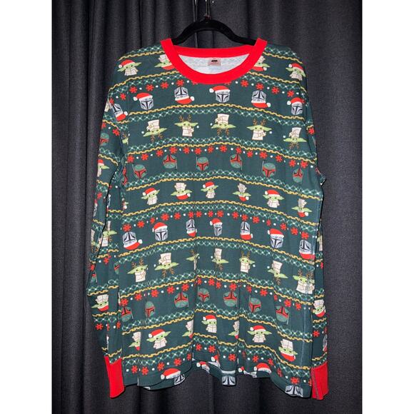 Ugly Christmas Sweater Xmas Sweatshirt Crewneck Size XXL Star Wars - Picture 1 of 3